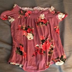 Off the shoulder blouse